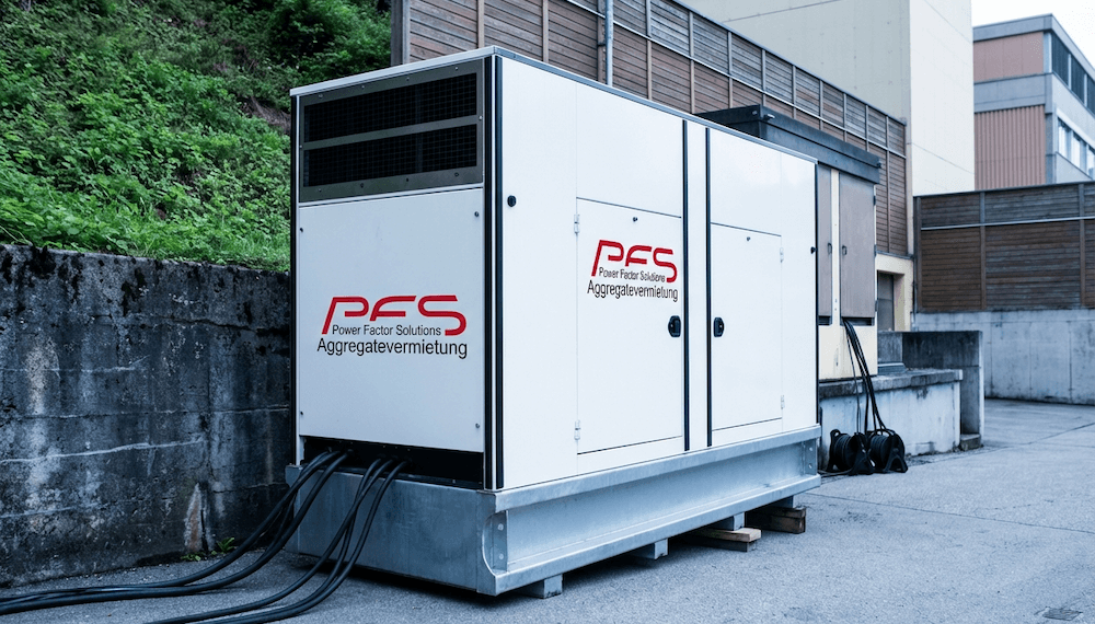 Stromaggregat 250 kVA mieten