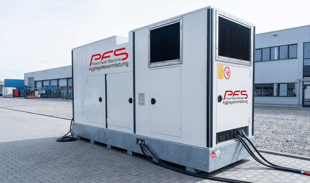 500 kVA Generator mieten
